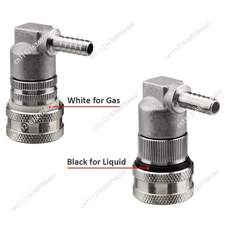 Craft Beer & Wine U- - Stainless Steel Threaded Pepsi Keg, Barbed