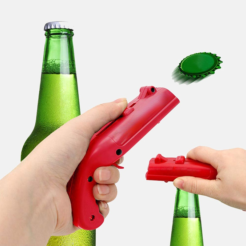 Wine Beer Type - Creative Gun-Type Portable Beer Bottle Opener,