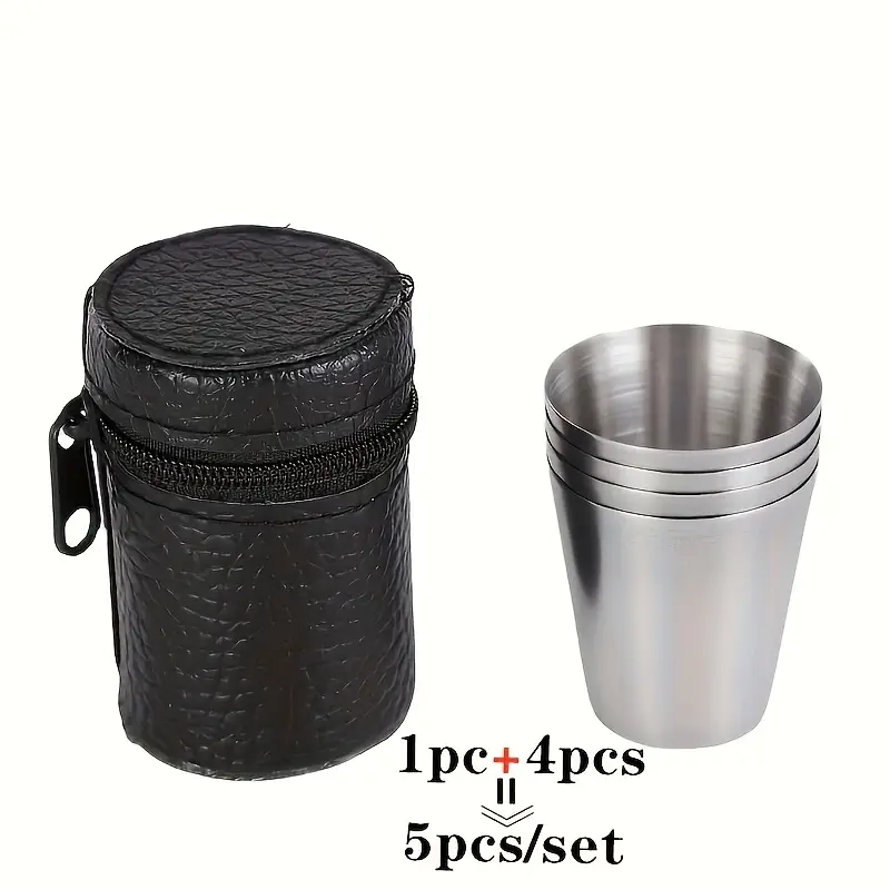 Stainless Steel 4-Piece 30/70m - огляд і ціна Beer Flight Set
