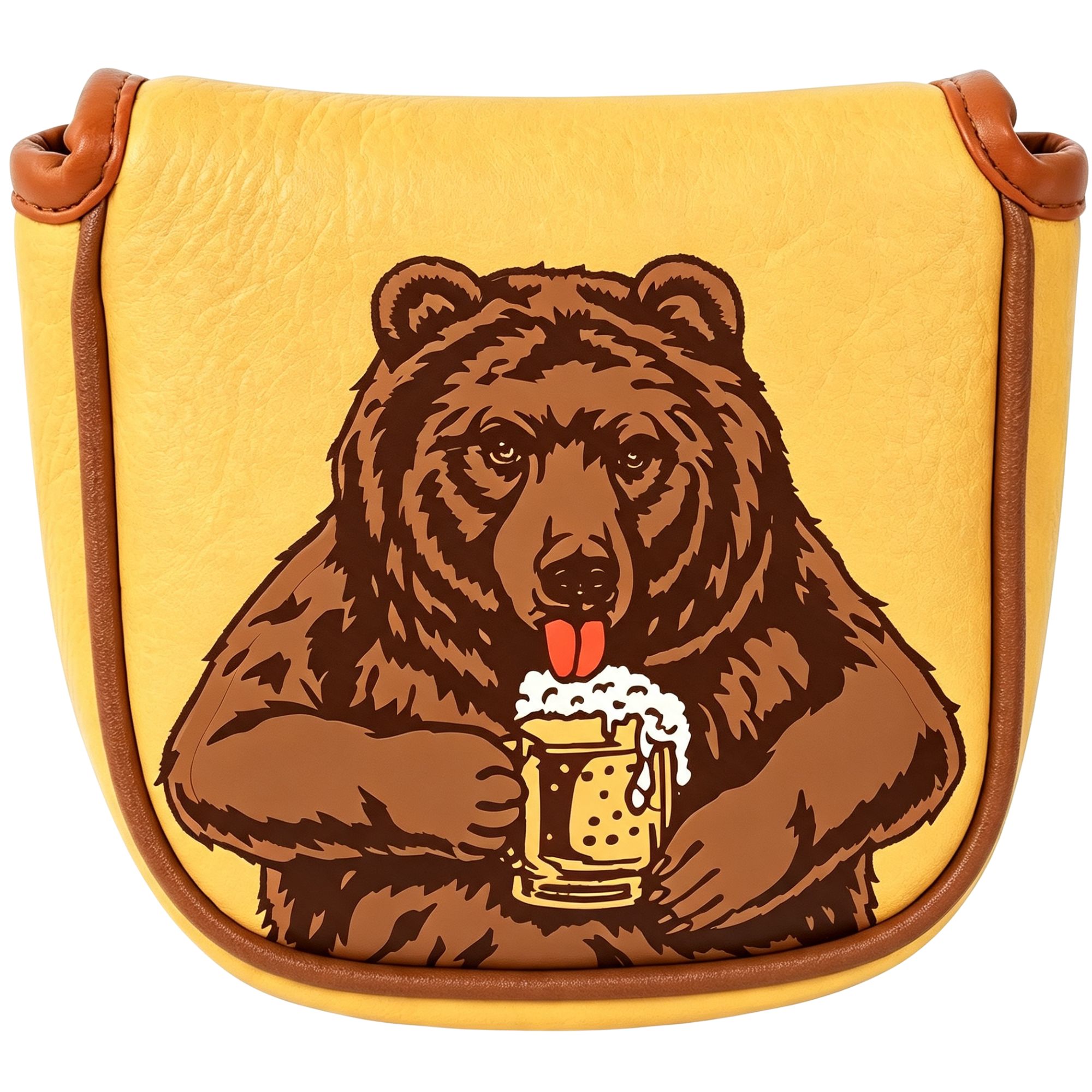 Skull Embroidered Golf Mallet  - огляд і ціна Beer & Wine Downtown