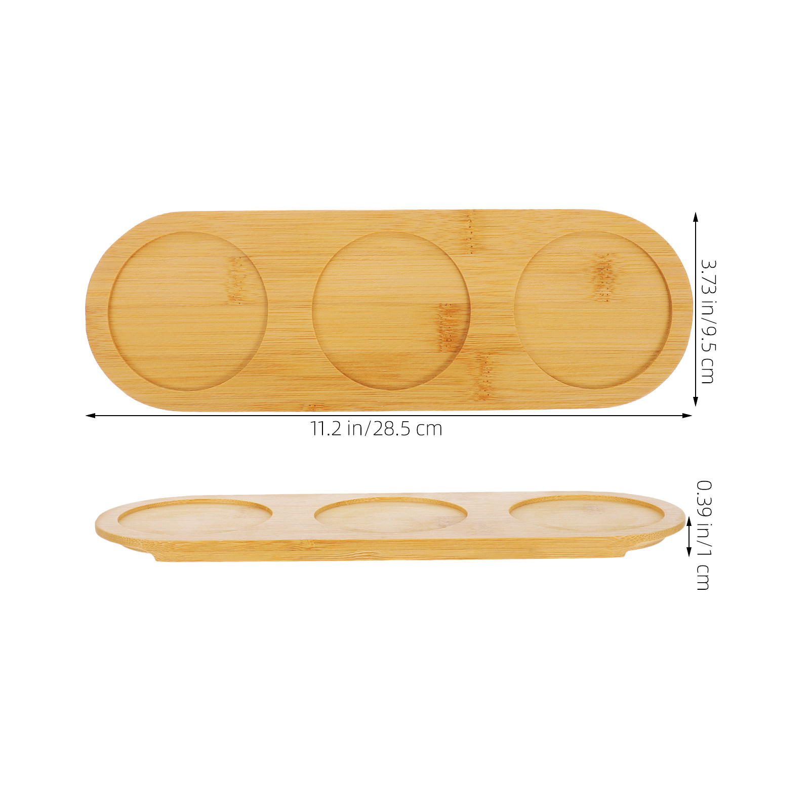 3 Hole Bamboo Beer Flight Boar - огляд і ціна Beer Flight Set