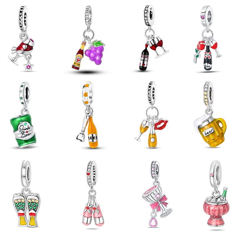 Fashion 925 Sterling Silver Re - огляд і ціна Wine Beer Food