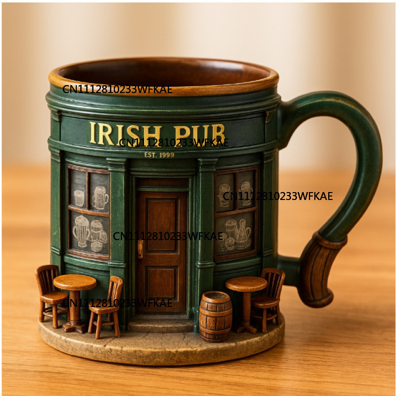 3D Irish Pub Pattern Stainless - огляд і ціна Craft Beer & Wine U-
