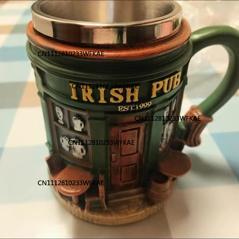 3D Irish Pub Pattern Stainless - огляд і ціна Craft Beer & Wine U-