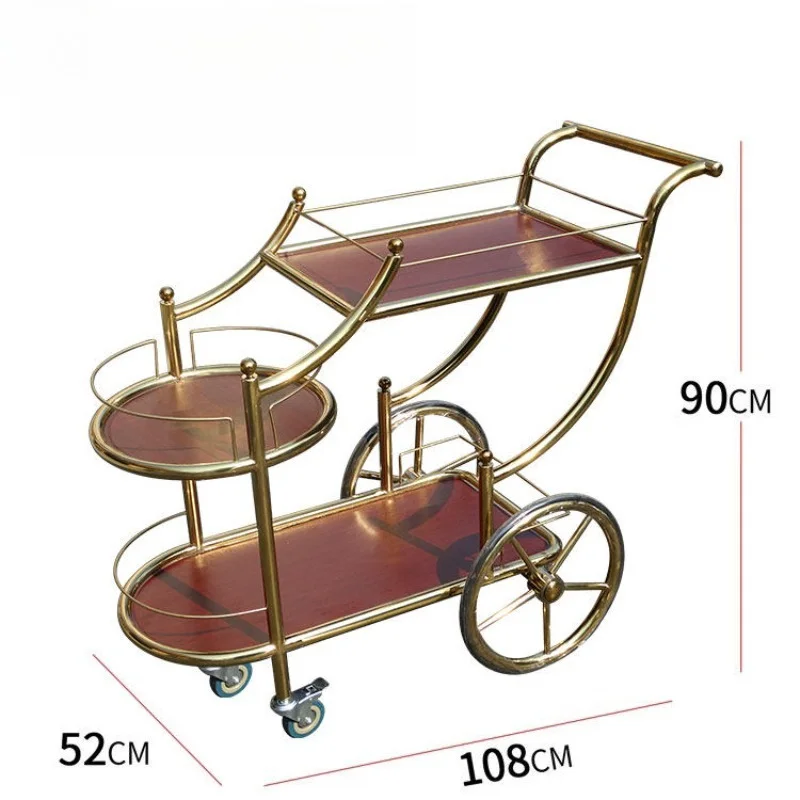 Stainless steel wine cart roun - огляд і ціна Wine Beer Delivery