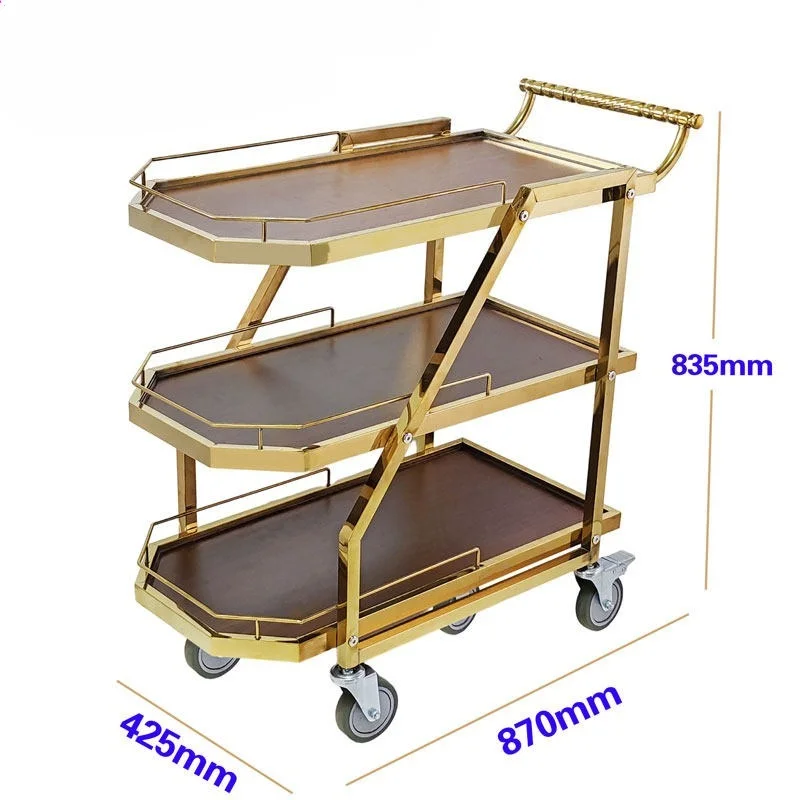 Stainless steel wine cart roun - огляд і ціна Wine Beer Delivery
