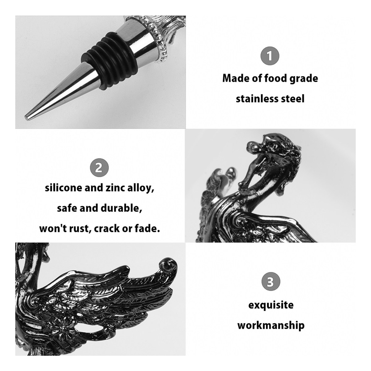 Animal Head Wine Stopper and P - огляд і ціна Wine Beer Food