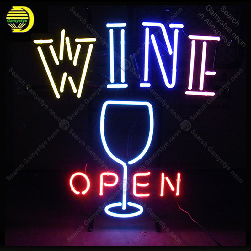 Neon Sign for OPEN WINE and wi - огляд і ціна Wine In Beer Store