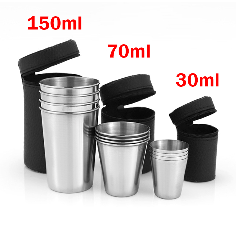 4Pcs/Set Outdoor Stainless Ste - огляд і ціна Beer Flight Set