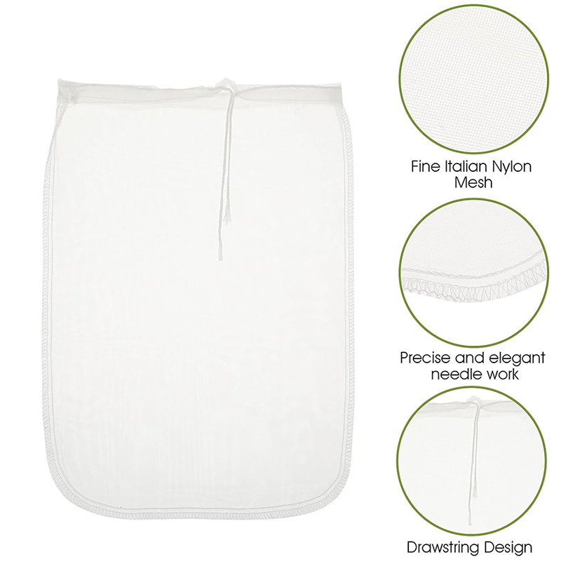3Pcs Brew Bag 100 Mesh Straini - огляд і ціна Wine Beer Food