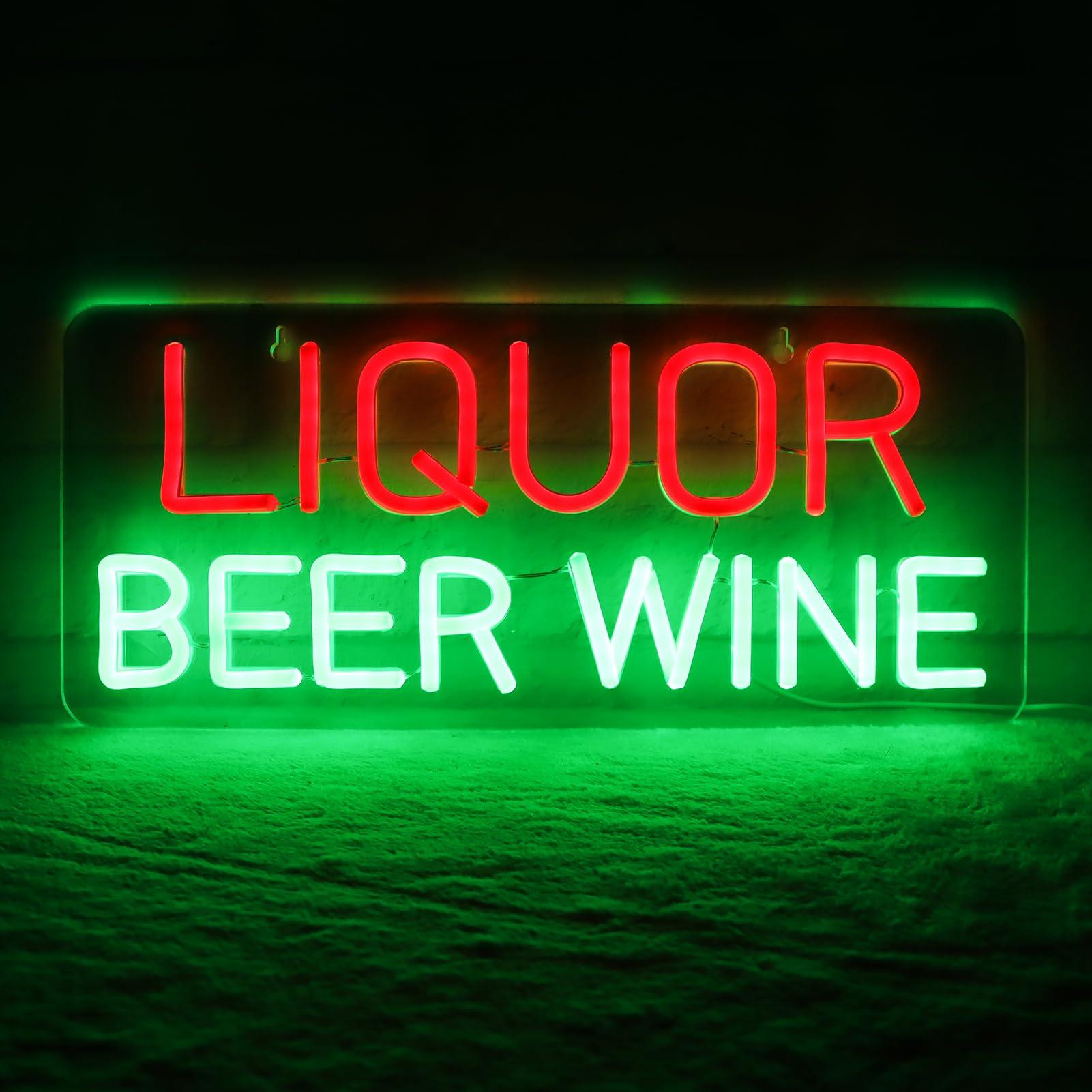 Liquor Beer Wine Neon Signs fo - огляд і ціна Wine In Beer Store