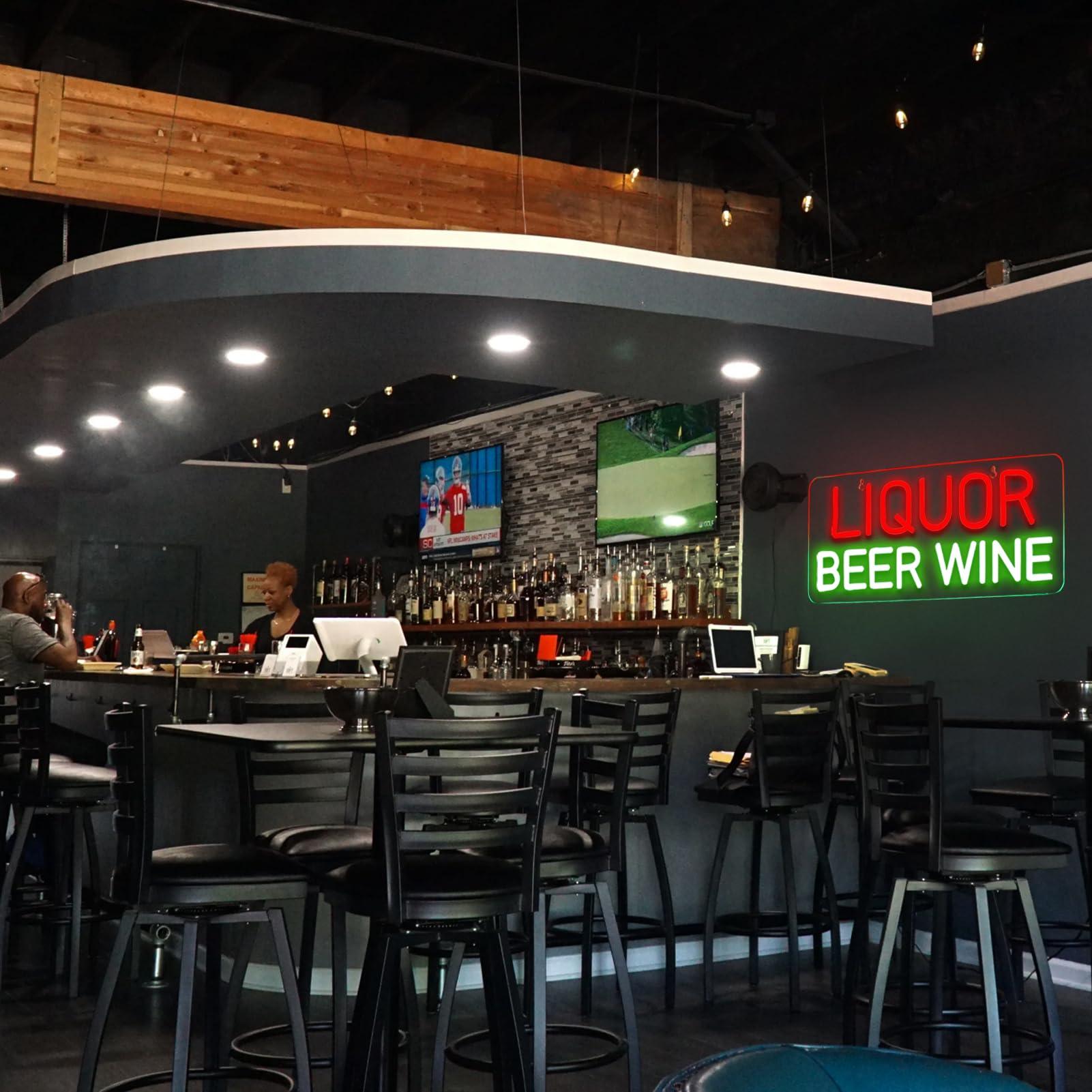 Liquor Beer Wine Neon Signs fo - огляд і ціна Wine In Beer Store