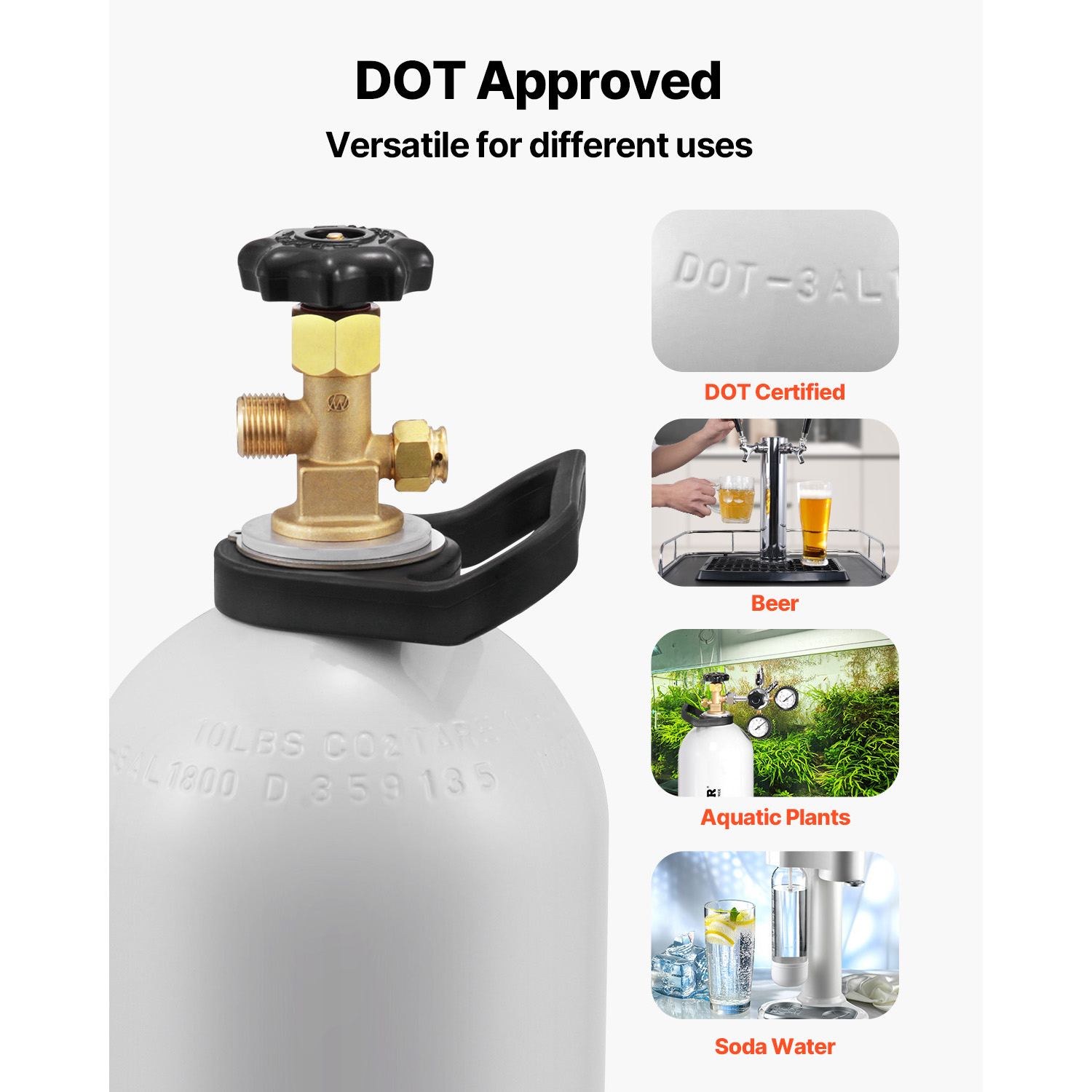 SucceBuy CO2 Tank 10 lbs New A - огляд і ціна Beer & Wine Downtown