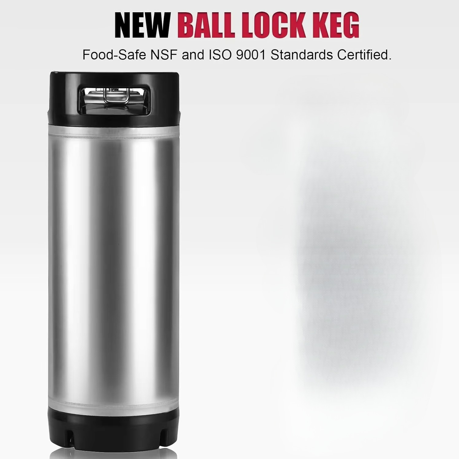 Ball Lock Keg Stainless Steel  - огляд і ціна Craft Beer & Wine U-