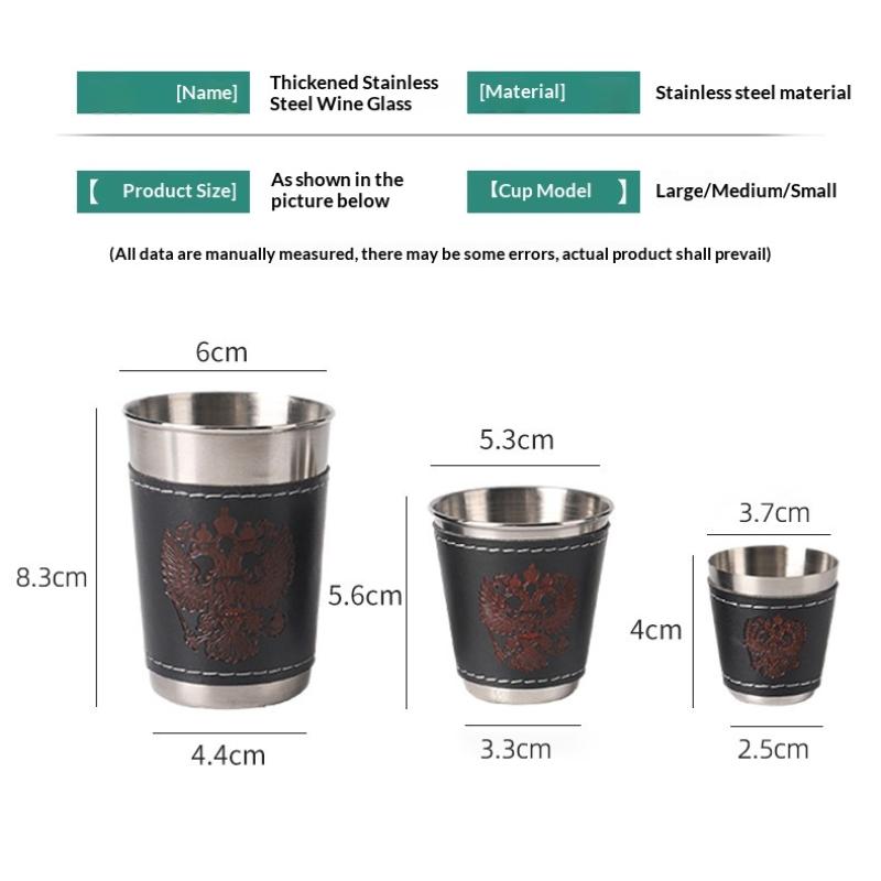 4Pcs/Set Travel Cups Stainless - огляд і ціна Beer Flight Set